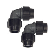 Vaillant - Zubehör/Ersatzteile für Wärmepumpe Winkelkupplung 90 Grad 0020112792 (VE2) f.PE-Rohr 40x3,7mm