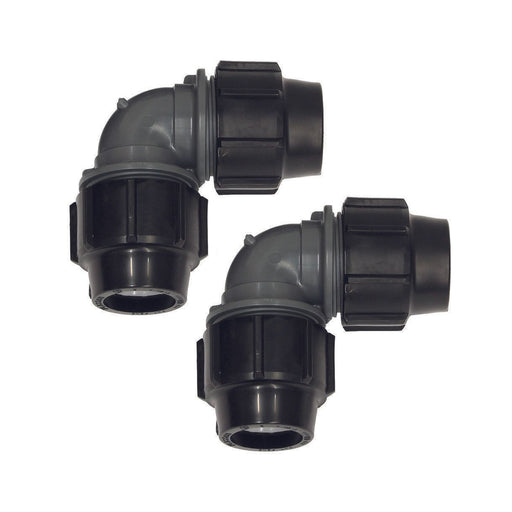 Vaillant - Zubehör/Ersatzteile für Wärmepumpe Winkelkupplung 90 Grad 0020112792 (VE2) f.PE-Rohr 40x3,7mm