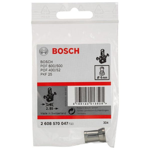 Bosch - Spannzange ohne 2608570047 Spannmutter 6 mm für