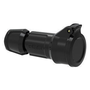 Bals Elektrotech - Schutzkontaktkupplung Schutzkontakt-Kupplung 748809 16A 250V IP44, sw − 20 Stück