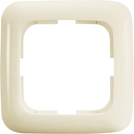 Busch-Jaeger - Abdeckrahmen Rahmen 1-fach 2511-212 weiß, senk.+ waage. − 1 Stück by Busch-Jaeger
