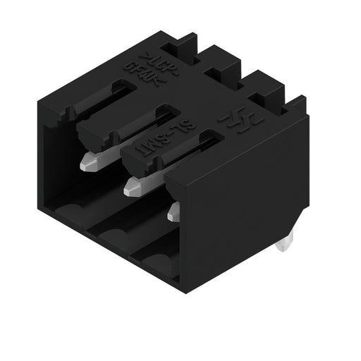 Weidmüller - Leiterplattensteckverbinder LP Verbinder Raster 3.5 SL-SMT3.5#1841640000 /3/90G 3.2SN SW BOX − 100 Stück