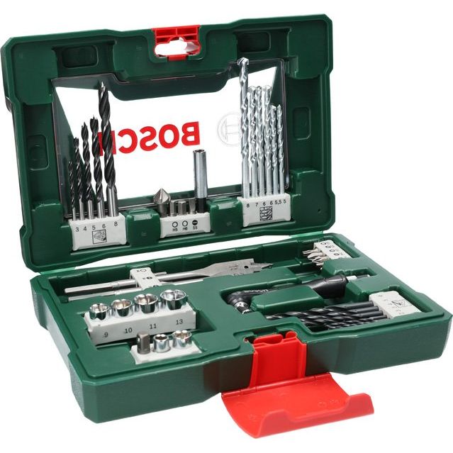 Bosch Power Tools - Werkzeugset 41-teiliges V-Line Bohrer- 2607017316 und Bit-Set mit  − 1 Stück