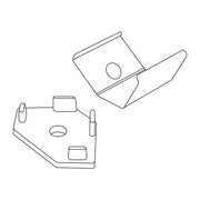 Nobile - Zubehör/Ersatzteile für Lichtschlauch/-band Ersatzkit f. Alu Eckprofil 5011148809 grau − 1 Stück