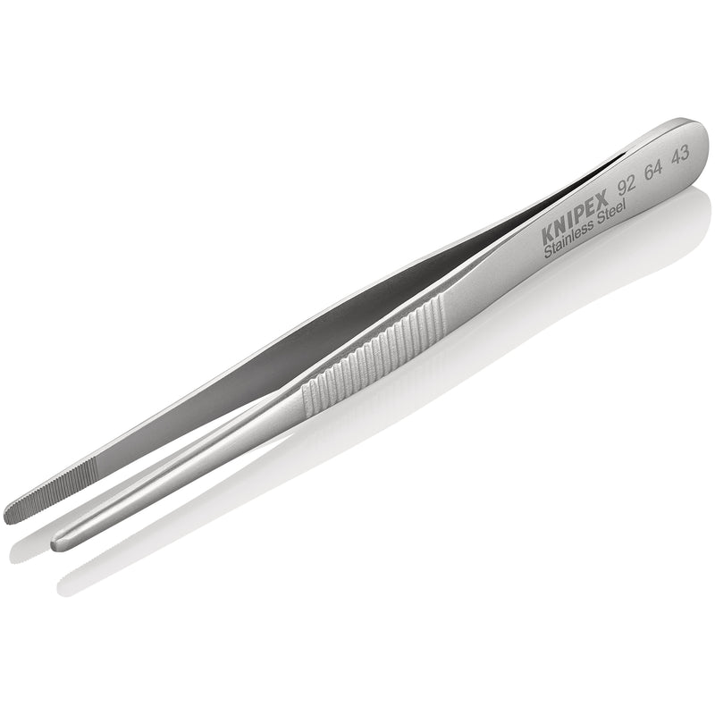 Knipex - Pinzette Präzisions-Pinzette 92 64 43 stumpfe Form, 120mm