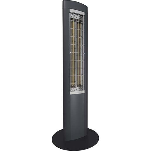 Etherma - Heizstrahler Infrarotstrahler SM-Z1-1400-NA 1.4kW nano-anth IP24