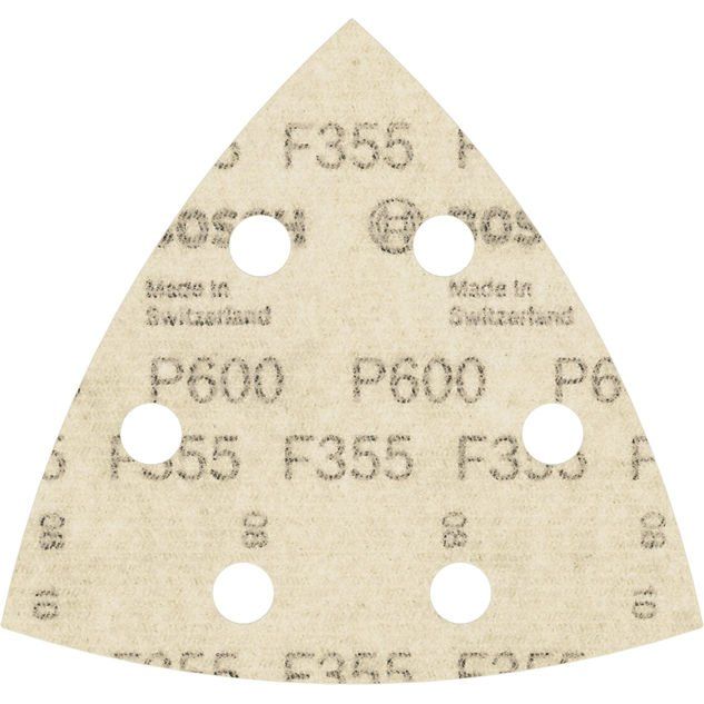 Bosch - Schleifpapier/Schleifvlies PRO F355 Schleifblatt, 93 2608605199 mm, G600, 5-tlg