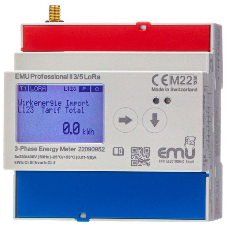 EMU Metering - Elektrizitätszähler Wandlerzähler 3ph. P21A000LE