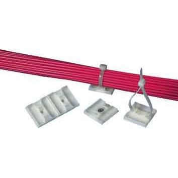 Panduit - Befestigungssockel und -element für Kabelbinder Selbstklebeplatte ABM2S-AT-D0 − 1000 Stück