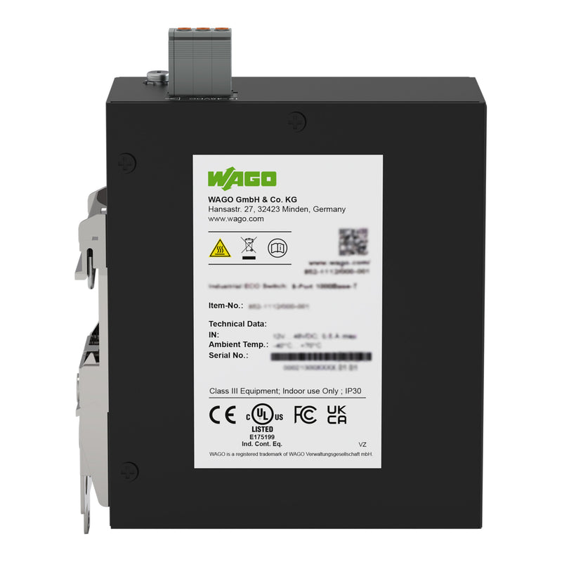 WAGO - Netzwerk Switch Industrial-ECO-Switch,8 Po 852-1112/000-001 8Ports 1000Base-T,sw