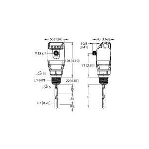 Turck - Füllstand-/Niveauüberwachungsgerät Füllstandssensor LS-534 #100015808