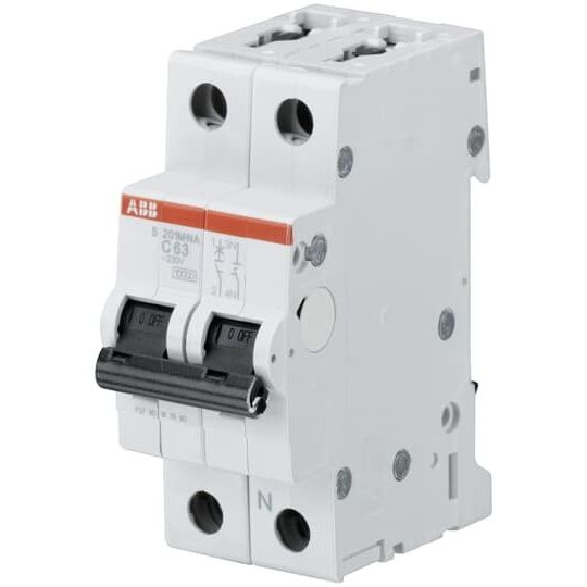 ABB Stotz S&J - Leitungsschutzschalter Sicherungsautomat S201M-C1,6NA 10kA 1,6A C 1p+N(2p)