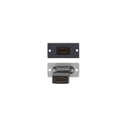 Kramer - Kommunikationstechnik-Adapter Wandplatten-Einsatz W-H(W-HDMI)(G) W-HDMI Wall,gr