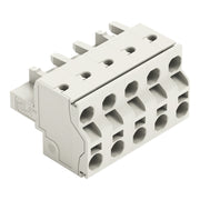 WAGO - Kabelsteckverbinder für Leiterplattensteckverbinder 2-Leiter-Federleiste 721-2205/026-000 CAGECLAMP,2,5mm²,lgr − 50 Stück