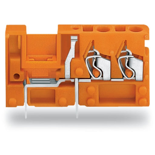 WAGO - Leiterplattenklemme 2LeiterLeiterplattenklemme 742-176 2,5 mm²,orange − 200 Stück