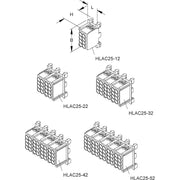 HKL - Hauptleitungsklemme Hauptleitungsabzweigklemme HLAC25-52 2x25qmm,5pol