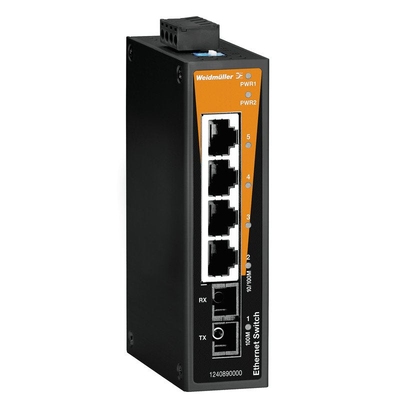 Weidmüller - Netzwerk Switch Netzwerk-Switch IE-SW-BL05-4TX-1SCS