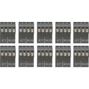 Gira - Zubehör/Ersatzteile für Installationsschalterprogramme Anschlussklemmen-Set 851800 (VE10) Wohnungsst.AP Türko