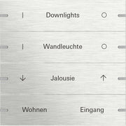 Gira - Bussystem-Tastwippe Wippenset 4-fach 5034219 Tastsens.4 TS4 eds