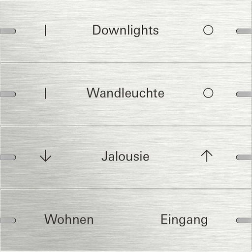 Gira - Bussystem-Tastwippe Wippenset 4-fach 5034219 Tastsens.4 TS4 eds