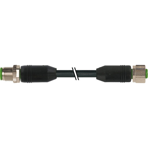 Murrelektronik - Konfektioniertes Sensor-Aktor-Kabel Anschlußleitung 7999-40041-6380200 M12 St auf M12 Bu − 100 Stück