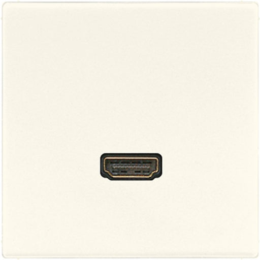 Jung - Multifunktions-Anschlussdose Multimedia-Anschluss ws MA LS 1112 HDMI m.Tragring