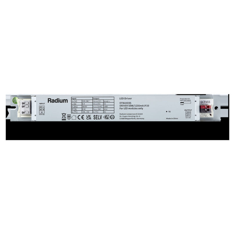Radium Lampenwerk - LED-Betriebsgerät LED-Treiber OTNA4035 50W/1200mA