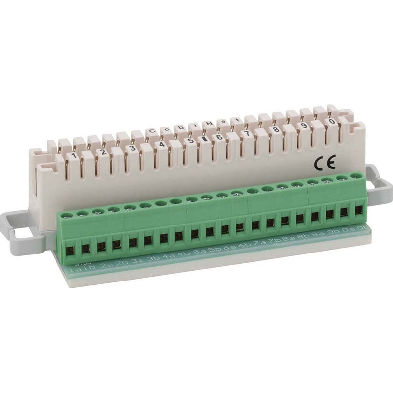 CobiNet - Fernmeldeleiste LSA-Trennleiste 103396 2/10 SK zu 10 DA