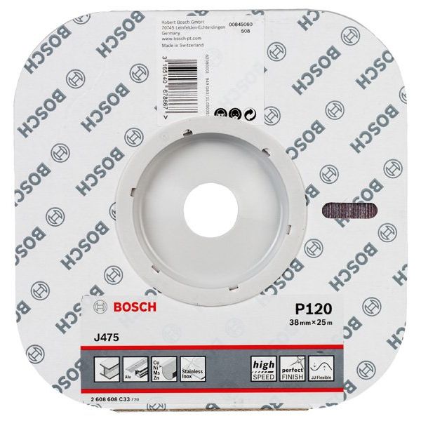 Bosch - Schleifpapier/Schleifvlies Schleifrolle J475 Best for 2608608C33 Metal