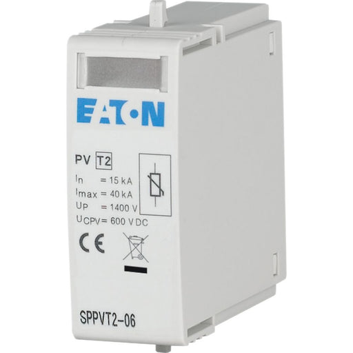 Eaton - Überspannungsableiter für Energietechnik/Stromversorgung Überspannungsableiter SPPVT2-06 Einsatz, 600V DC, 1p