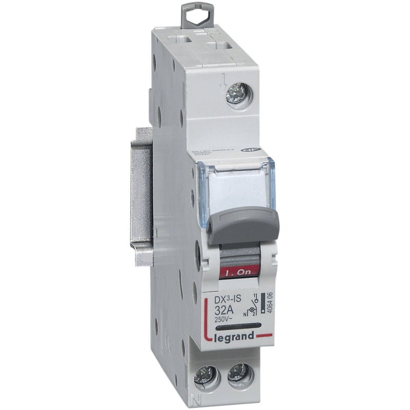 Legrand - Lasttrennschalter Reiheneinbauschalter Legrand 406404 Aus 1P BEL. 20A
