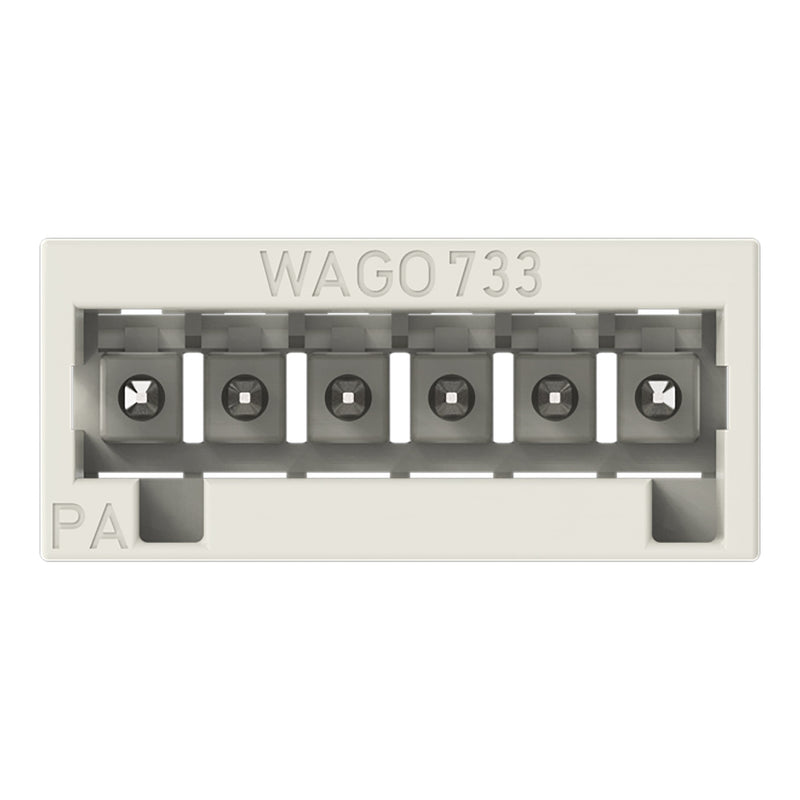 WAGO - Leiterplattensteckverbinder Leiterplattenklemme 733-336 Lötstift,2,5mm, 6p − 200 Stück
