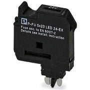 Phoenix Contact - Bauelementestecker Sicherungsstecker P-FU 5X20 LED 24-EX − 10 Stück