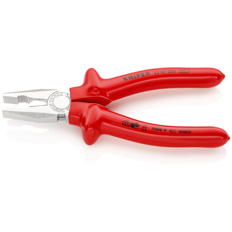 Knipex - Kombizange 03 07 200 verchromt, 200mm