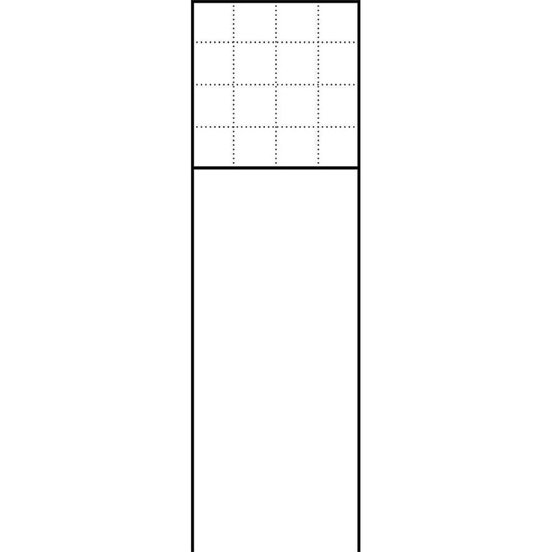 Siedle&Söhne - Kommunikations-Säule Briefkasten m. Standrohren BG/SR 611-4/4-0 AG freist., anthr./gr