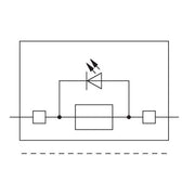 WAGO - Sicherungs-Reihenklemme Sicherungsklemme 2002-1811/1000-542 4-Leiter gr − 50 Stück