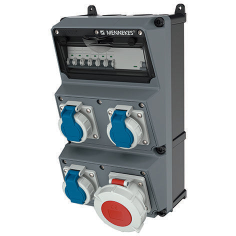 Mennekes - CEE-Steckdosen-Kombination (IEC 60309) Steckdosen-Kombination 930028 AMAXX