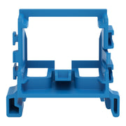 WAGO - Zubehör/Ersatzteile für Klemmen Befestigungsadapter 221-549/002-006 4qmm, blau − 10 Stück