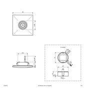 EVN Lichttechnik - Downlight/Strahler/Flutlicht LED-Deckeneinbauleuchte L44440102