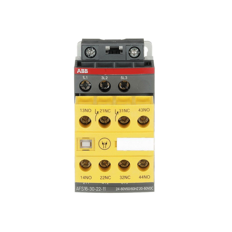ABB Stotz S&J - Leistungsschütz zum Schalten von Wechselstrom Safetyschütz AFS16-30-22-11 50/60Hz, 20-60DC