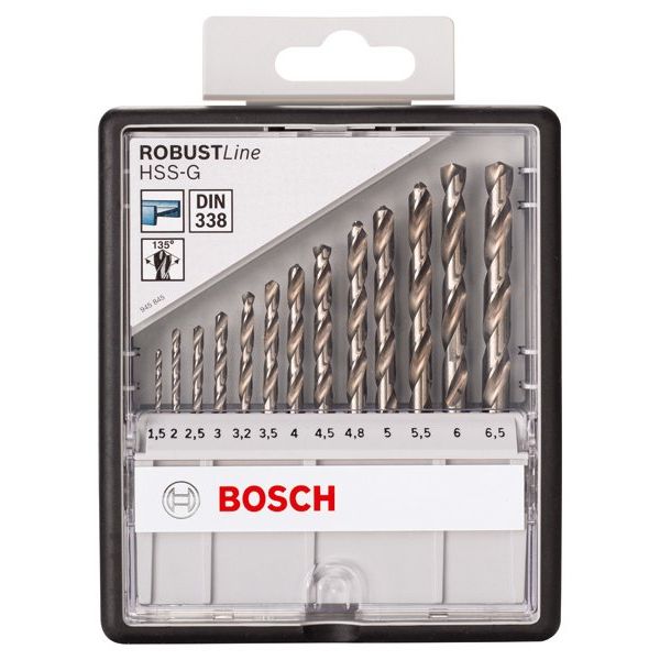 Bosch - Bohrer-Set PRO Metal HSS-G 2607010538 Spiralbohrer Set