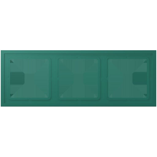 Jung - Abdeckrahmen Rahmen 3-fach LCZ 983 BF 216 vert anglais