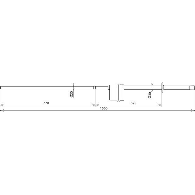 DEHN - Spannungsprüfgerät Spannungsprüfer PHE 6 20 S 16.7 1P PHE 6-20kV 16,7Hz