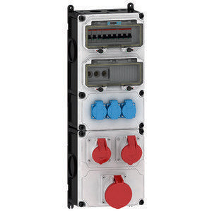 Bals Elektrotech - CEE-Steckdosen-Kombination (IEC 60309) Steckdosen-Kombination 89125 Größe XXL