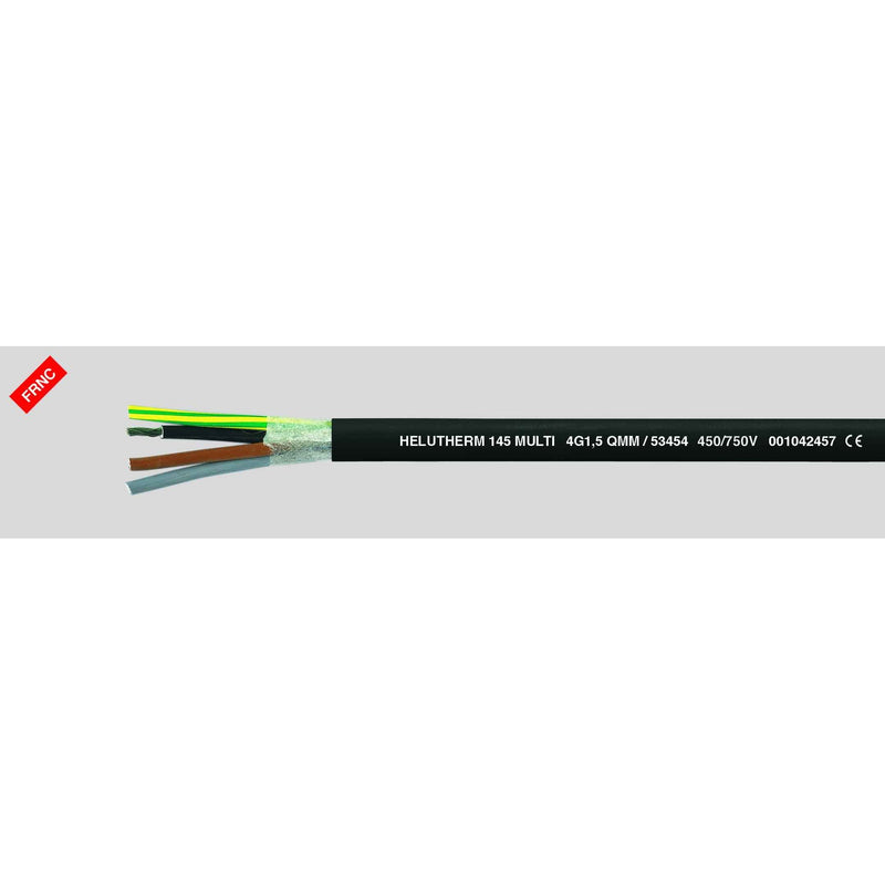 Klimaprime - Energiekabel < 1 kV, für ortsveränderlichen Einsatz HEL HELUTHERM 145MULTI 4X 145MULTI 4X4 4 Wärmebestä. Leitun