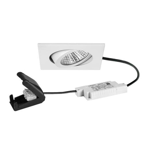 Brumberg Leuchten - Downlight/Strahler/Flutlicht LED-Einbaustrahler 230V 39465073 3000K quadratisch