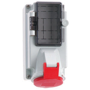 Bals Elektrotech - CEE-Steckdose abschaltbar, abgesichert (IEC 60309) Wandsteckdose abgesichert 156 16A 4p 400V 6h IP44