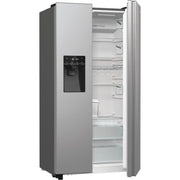 Hisense - Kühl-/Gefrierkombination Kühl/Gefrierkombi SbS RS5P535NTCE steel look