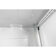 DIGITUS - Netzwerk-/Serverschrank Wandschrank mit Glastür DN-19 16U-6/6-EC 16HE 600x600 grau
