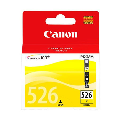 Canon - Verbrauchsmaterial für Telefax/Drucker/MFC Tintenpatrone CLI-526Y 9mlge gelb